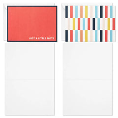 Tailored Graphics Assorted Blank Notes in Designed Box, Pack of 24