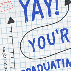 Forget Algebra Funny Graduation Card