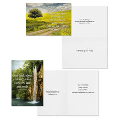Max Lucado Let God Be God Assorted Religious Thinking of You Cards, Box of 12