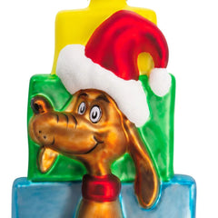 Dr. Seuss's How the Grinch Stole Christmas!™ Max With Presents Blown Glass Hallmark Ornament