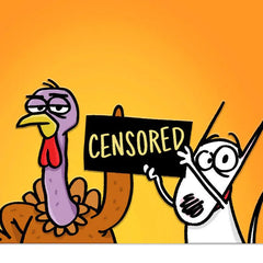Maxine™ Give the Bird to Your Relatives Funny Thanksgiving Card
