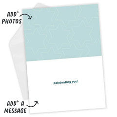 Mazel Tov Custom Congratulations Card