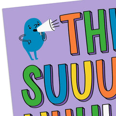 This Sucks Funny Encouragement Card