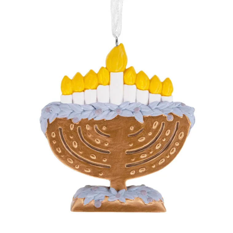 Menorah Hallmark Ornament