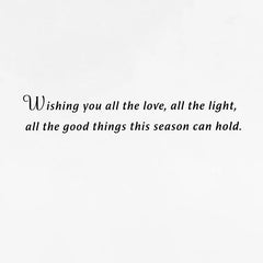 Peaceful Blue and Gold Boxed Hanukkah Cards, Pack of 40