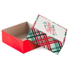 4" Merry Mix 3-Pack Small Christmas Gift Boxes Assortment