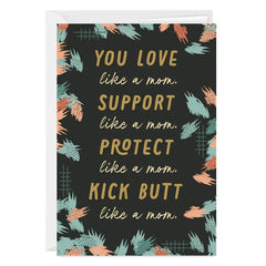 Celebrated Like a Mom Card Custom Card