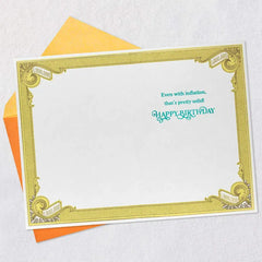 You Still Look Like a Million Bucks Funny Birthday Card