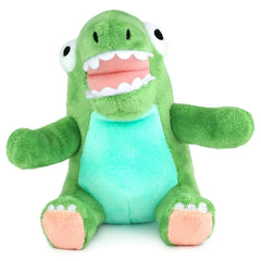 Little Green Dinosaur Plush Gift Card Holder, 4"