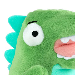 Little Green Dinosaur Plush Gift Card Holder, 4"