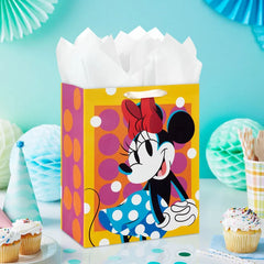 13" Disney Minnie Mouse Lotsa Dots Large Gift Bag