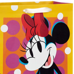 13" Disney Minnie Mouse Lotsa Dots Large Gift Bag