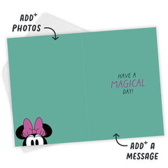 Disney Minnie Mouse and Daisy Custom Birthday Card