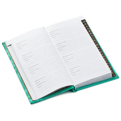 Mint Green Floral Password Keeper