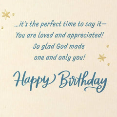 You're a Blessing Religious Birthday Card for Grandfather