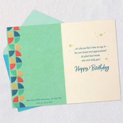 You're a Blessing Religious Birthday Card for Grandfather