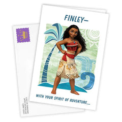 Disney Moana Spirit of Adventure Custom Card