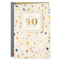 Best Decade Ahead 40th Birthday Card