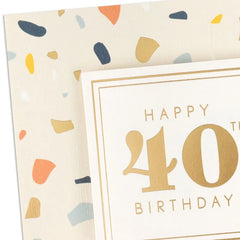 Best Decade Ahead 40th Birthday Card