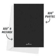 Modern Frame Black and White Save the Date
