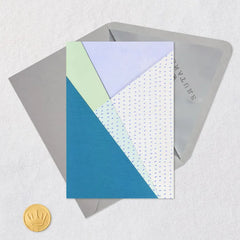 Modern Geometric Pattern Blank Card