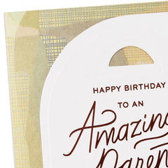 You Make My World Better Birthday Card for Parent