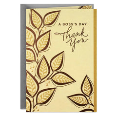It's a Pleasure to Work for You Boss's Day Card