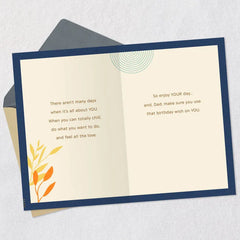 It's All About You Birthday Card for Dad