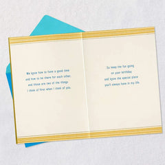 You'll Always Have a Special Place Birthday Card for Family