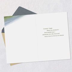 There Are No Words Sympathy Card