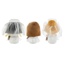 itty bittys® Friends Monica, Rachel and Phoebe in Wedding Dresses Plush, Set of 3