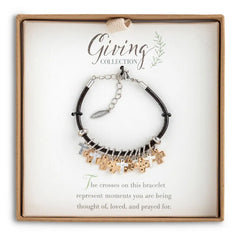 Cross Charms Giving Collection Bracelet