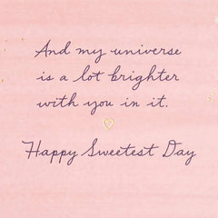 You're the Moon to My Stars Sweetest Day Card