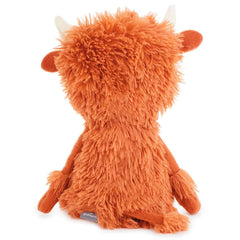 MopTops Highland Cow Stuffed Animal With You Make a Difference Board Book