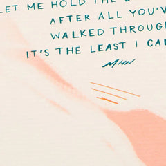 Morgan Harper Nichols I'm Here for You Encouragement Card