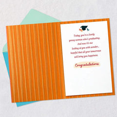 Full of Wonder Graduation Card for Granddaughter