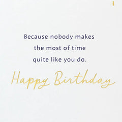 You Make the Years Count Birthday Card for Grandpa
