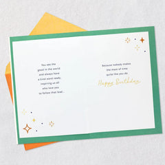 You Make the Years Count Birthday Card for Grandpa