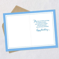 New Dreams and Adventures Ahead Birthday Card