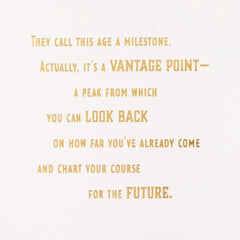Savor the Adventure 65th Birthday Card