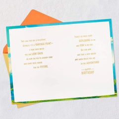 Savor the Adventure 65th Birthday Card