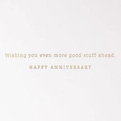 The Adventure Continues Anniversary Card for Couple