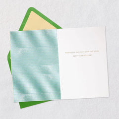 The Adventure Continues Anniversary Card for Couple