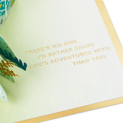 Love Sharing Life's Adventure With You 3D Pop-Up Love Card