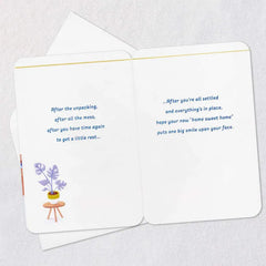 Home Sweet Home and a Smile New Home Card