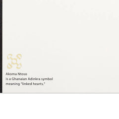 Mr. & Mrs. Linked Hearts Wedding Card