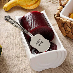 Mud Pie Can-Berry Dish With Spatula, Set of 2
