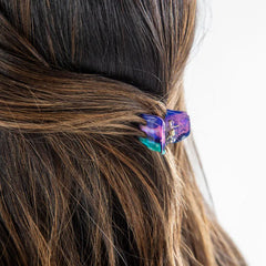 Natural Life Multicolor Mini Hair Clips, Set of 4