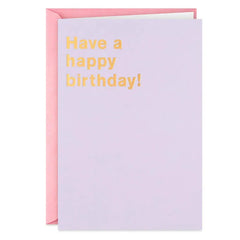 My Brilliant Suggestions Funny Birthday Card