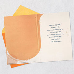 Yin and Yang Love Card with Pocket Tokens